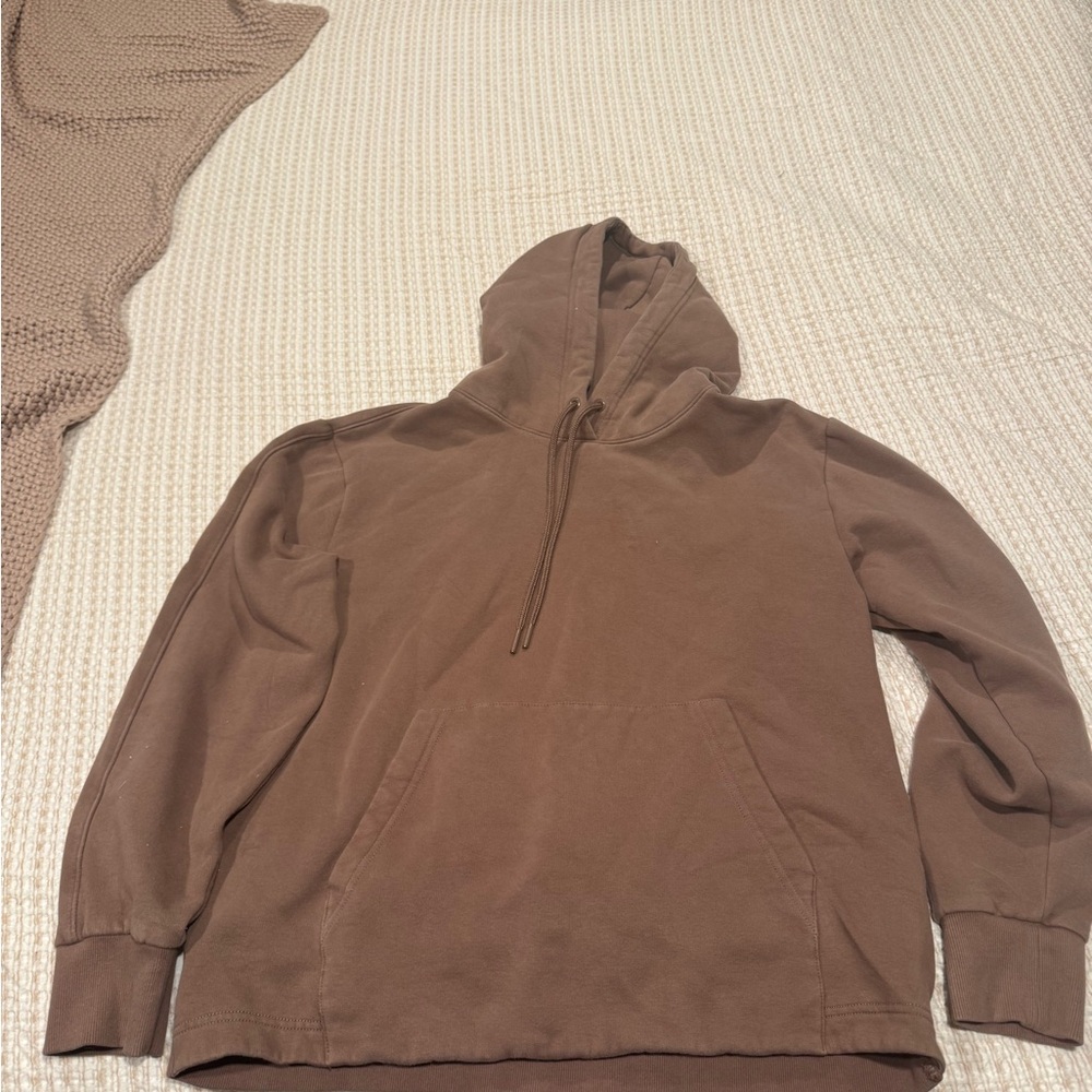 Athleta women’s brown Hoodie Sweater